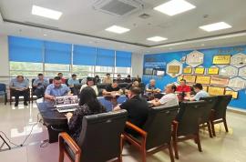 科瑞黨建 | 九洲集團(tuán)黨委委員、副總經(jīng)理黃異嶸講授黨紀(jì)學(xué)習(xí)教育專題黨課